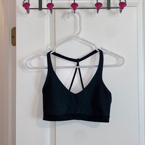 Black Size S under armour sports bra